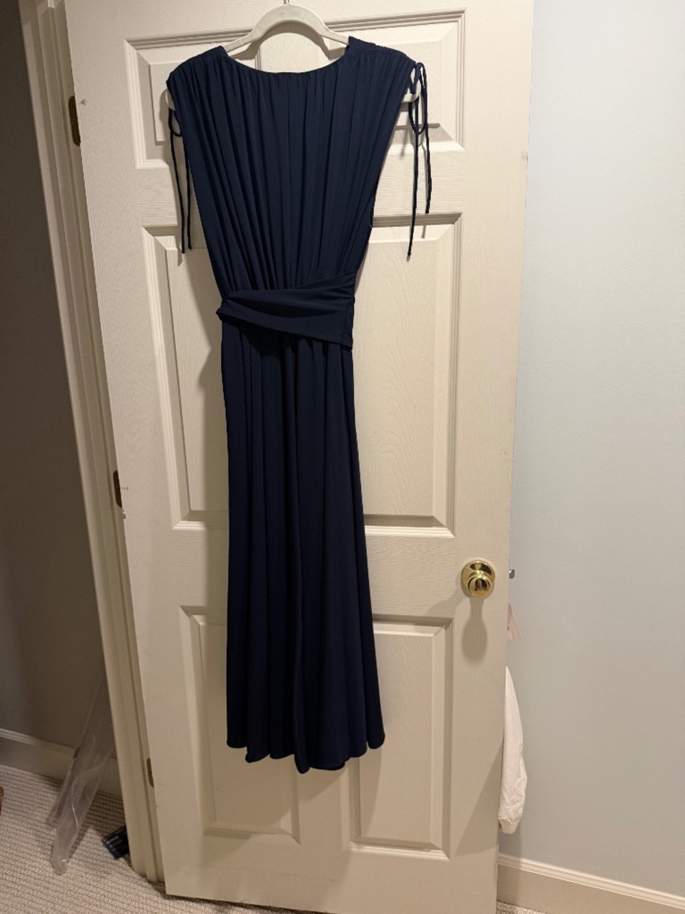 NWT Halston Cobey dark Navy dress